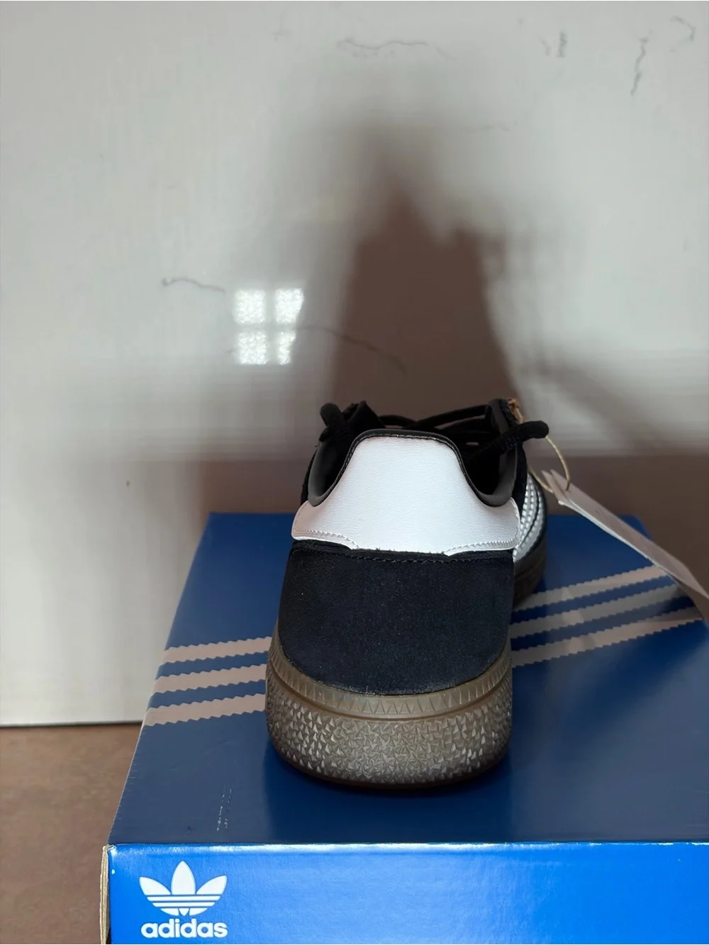 NWT Adidas Handball Spezial Black White Gum Sneakers – Men’s 5.5 / Women’s 6